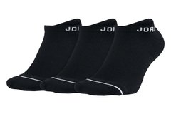 Шкарпетки Nike Jordan Jumpman No Show 3-pack black — SX5546-010, 38-42, 659658598843