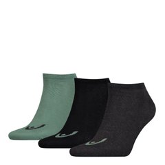 Носки Head Sneaker Unisex 3-pack green/black/gray — 761010001-164, 43-46, 8718824741963