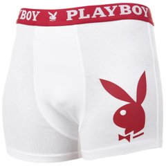 Трусы-боксеры Playboy Men's Underwear Classic 1-pack white — ANNYA-0001, L, 4050073003039