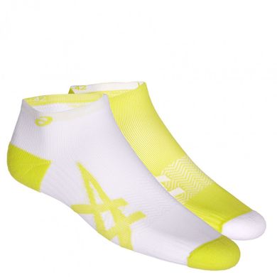 Носки Asics Lightweight Sock 2-pack white/yellow — 130888-0486, 39-42, 8718837137265