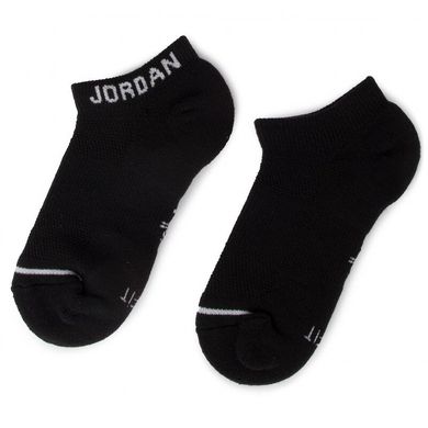 Шкарпетки Nike Jordan Jumpman No Show 3-pack black — SX5546-010, 38-42, 659658598843