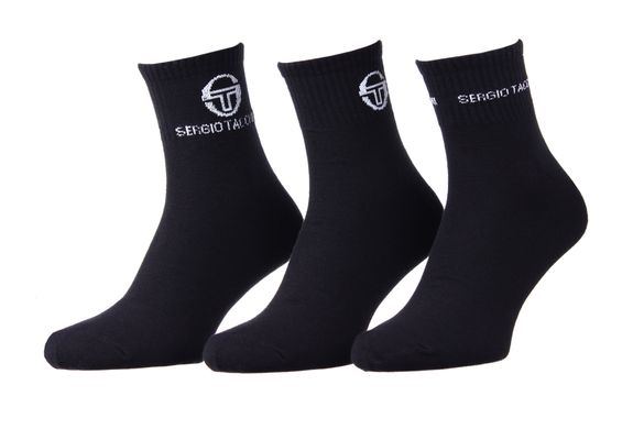 Носки Sergio Tacchini 3-pack black — 93241341-2, 39-42, 3349600160521