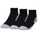 Шкарпетки Under Armour Heatgear Tech Low Cut 3-pack black — 1312430-001, 47-52, 191168869544