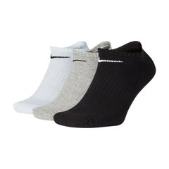 Носки Nike Everyday Cush Ns 3-pack black/gray/white — SX7673-964, 34-38, 194955549322