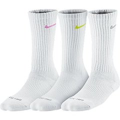 Шкарпетки Nike Dri-Fit Cushion Crew 3-pack white — SX4838-913, 34-38, 883412066228