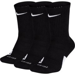 Шкарпетки Nike Elite Crew 3-pack black/white — SX7627-010, 46-50, 884499028864