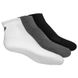 Шкарпетки Asics Quarter Sock 3-pack white/gray/black — 155205-0701, 43-46, 8718837138064