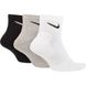Шкарпетки Nike Everyday Cushion Ankle 3-pack black/gray/white — SX7667-901, 34-38, 888407236396