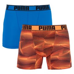Трусы-боксеры Puma Active Boxer 2-pack blue/orange — 501010001-030, M, 8718824806099