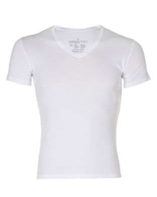 Футболка Tatkan Mens Modal V-Neck Shirt 1-pack white — 585019 - 001, S, 8681239401015