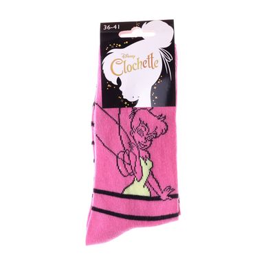 Носки Disney Fees Bells La Fee + Stripes 1-pack pink — 13890152-2, 36-41, 3349610000718