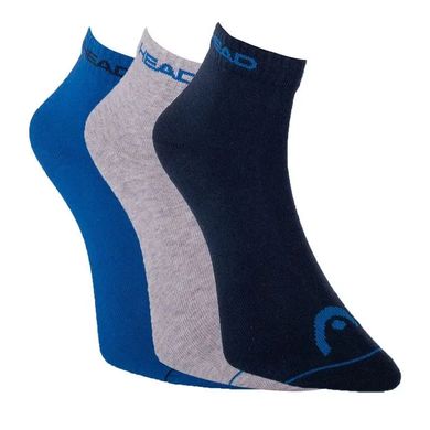 Шкарпетки Head Quarter Unisex 3-pack blue/grey/dark blue — 761011001-001, 35-38, 8718824970349