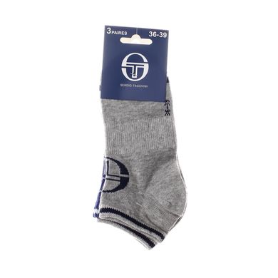 Шкарпетки Sergio Tacchini 3-pack blue/gray — 83892062-2, 36-39, 3349600166479