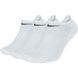 Шкарпетки Nike Everyday Cushion No Show 3-pack white — SX7673-100, 34–38, 888408294500