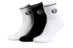 Шкарпетки Sergio Tacchini 3-pack black/white — 83520410-3, 38-40, 3349600132061