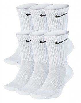 Шкарпетки Nike U NK EVERYDAY CUSH CREW 6PR-BD білий Уні 38-42