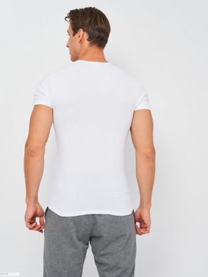 Футболка Kappa T-shirt Mezza Manica Scollo V 1-pack white — K1311 Bianco, L, 8052394813904