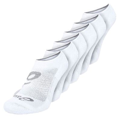 Носки Asics Invisible Sock 6-pack white — 135523V2-0001, 47-50, 8718837014986
