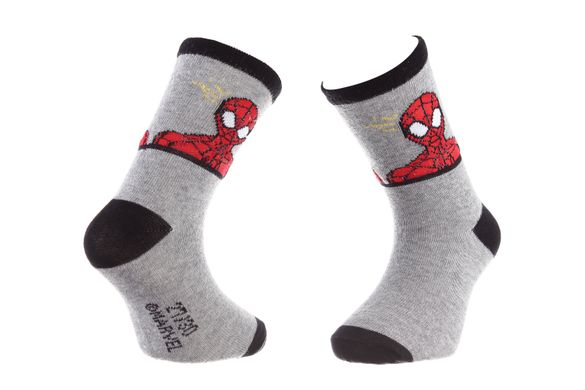 Шкарпетки Marvel Spider Man Bust gray — 83892247-3, 23-26, 3349610008127
