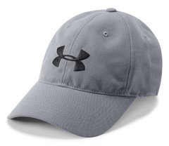 Кепка Under Armour Men's Core Canvas Dad Cap gray — 1310130-513, One Size, 191169572047