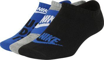 Шкарпетки Nike Y NK EVERYDAY LTWT NS 3PR - HB чорний, сірий, синій Діт 34-38