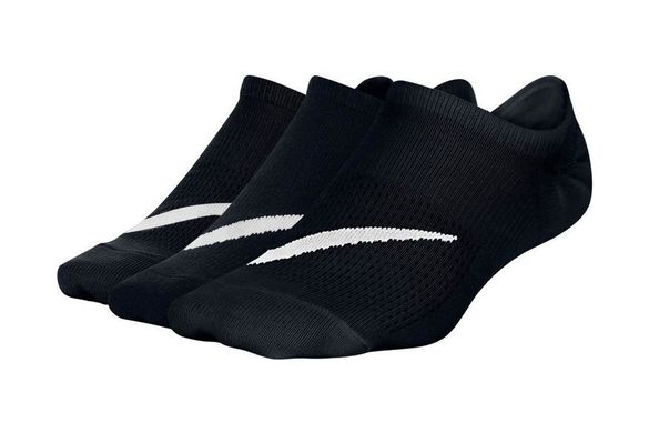 Шкарпетки Nike Everyday Ltwt Foot 3-pack black — SX7824-010, 38-42, 193153925822