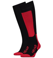 Носки Head Unisex Ski Kneehigh 2-pack black/red — 791003001-118, 35-38, 8718824742038