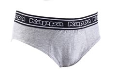 Трусы-слипы Kappa Men's Slip 1-pack gray — 30511009-2, XXL, 3349600156883