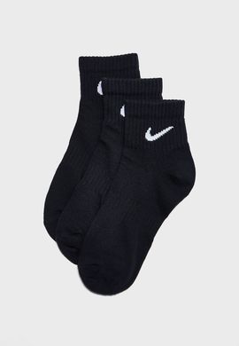 Носки Nike Everyday Lightweight Ankle 3-pack black — SX7677-010, 34-38, 888407237423
