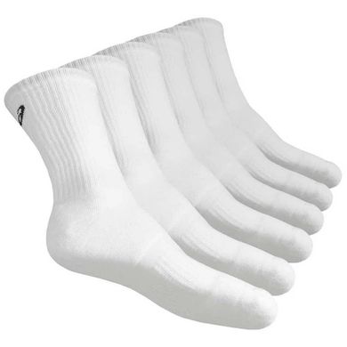 Шкарпетки Asics Crew Sock 6-pack white — 141802-0001, 47-50, 8718837020840