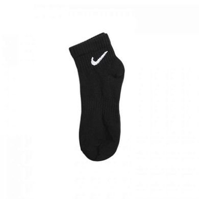 Шкарпетки Nike Everyday Lightweight Ankle 3-pack black — SX7677-010, 46-50, 888407237454