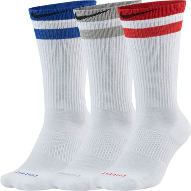 Шкарпетки Nike 3-pack white/multicolor — CZ0502-903, 38-42, 194500885493