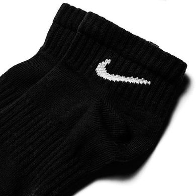 Шкарпетки Nike Everyday Lightweight Ankle 3-pack black — SX7677-010, 34-38, 888407237423