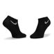 Шкарпетки Nike Everyday Lightweight Ankle 3-pack black — SX7677-010, 46-50, 888407237454