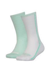 Носки Puma Girls' Mesh Socks 2-pack light green/white — 104006001-011, 27-30, 8718824799490