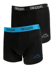 Труси-боксери Kappa Boxers 2-pack black/blue — 304JB30-986, XXL, 8002390511229