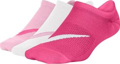 Шкарпетки Nike Everyday Lightweight Foot 3-pack white/red/pink — SX7824-902, 34-38, 193153925877