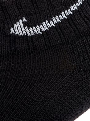 Шкарпетки Nike Value Cush Ankle 3-pack black — SX4926-001, 46-50, 887232701079