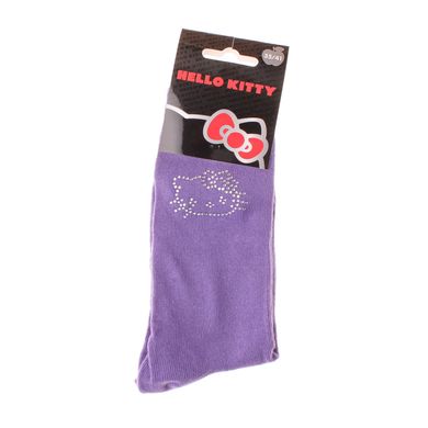 Носки Hello Kitty Contour Strass Kitty Head 1-pack violet — 13840875-6, 35-41, 3349610000145