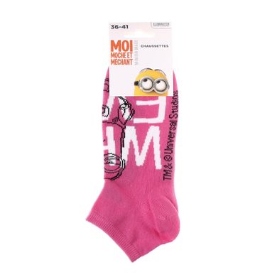 Носки Minions Minions What Ever 1-pack pink — 13894812-1, 36-41, 3349610001067