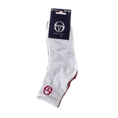 Шкарпетки Sergio Tacchini 3-pack white/gray/pink — 83890164-1, 36-39, 3349600161825