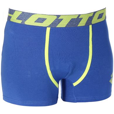 Трусы-боксеры Lotto Men's Boxer 1-pack blue/light green — 30510418-3, L, 3349610015583