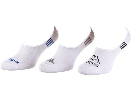 Шкарпетки Kappa 3-pack white — 93518209-1, 39-42, 3349600152038