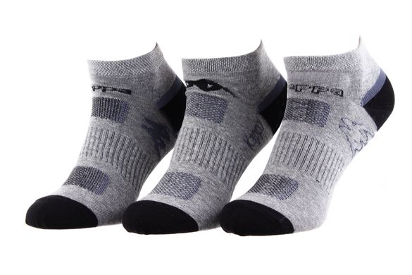 Шкарпетки Kappa 3-pack gray — 93510916-1, 39-42, 3349600163294