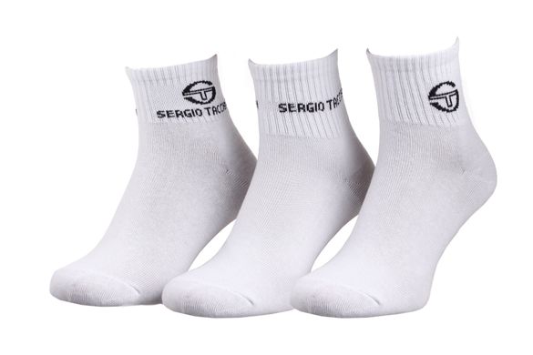 Шкарпетки Sergio Tacchini 3-pack white — 93841544-1, 43-46, 3349600140110