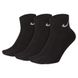 Шкарпетки Nike Value Cush Ankle 3-pack black — SX4926-001, 34-38, 887232701048
