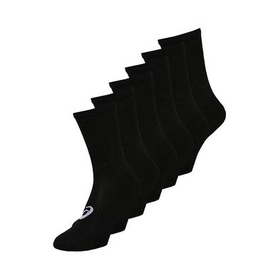 Шкарпетки Asics Crew Sock 6-pack black — 141802-0904, 35-38, 8718837020772